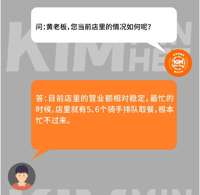 KimMinHee加盟商自述：我是如何做到日营业额破万的？(图4)